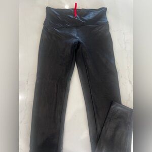 Spanx leather leggings